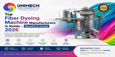 Top Fiber Dyeing Machine Manufacturers in Noida Benefits Trends 2026